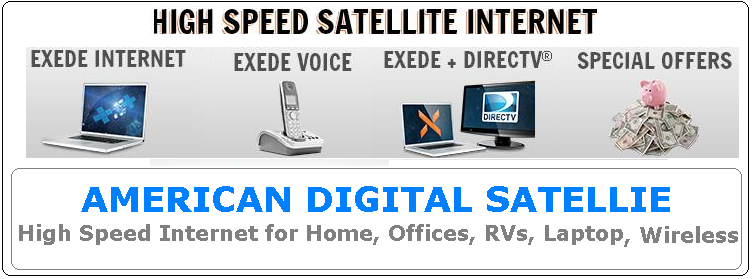 Satellite Internet Service - High Speed Broadband | Exede