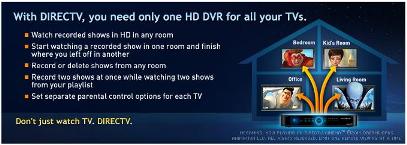 direct tv installers can provide custom installation for homes and busineses