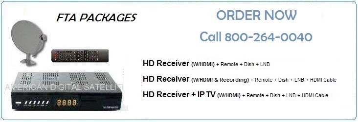 Complet line of international satellite TV and FTA receivers