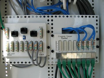 Structured wiring for new construction or retrofit for panasonic phone system installation in Los Angeles